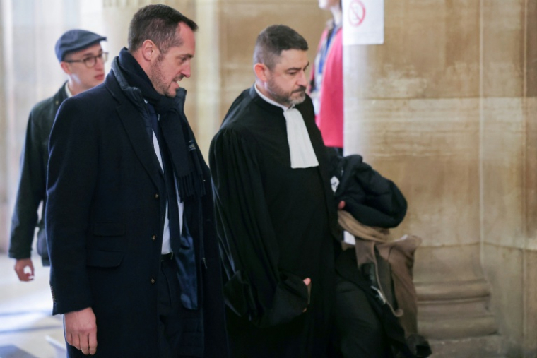L'ancien secrétaire général du FN et eurodéputé Nicolas Bay le 13 janvier 2026 à Paris  ( AFP / Thomas SAMSON )