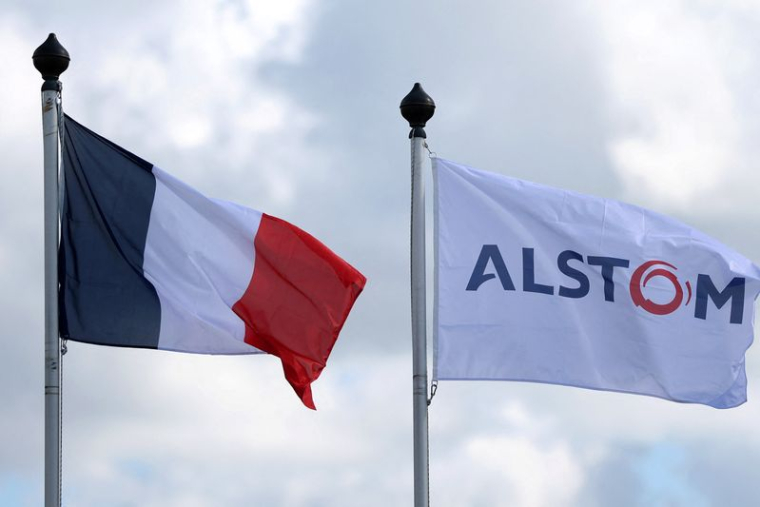 Le logo d'alstom