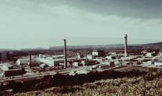 Le site nucléaire de Marcoule (Gard), en décembre 1973 ( AFP / - )