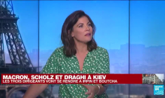 Ukraine : Emmanuel Macron dit être "aux côtés des Ukrainiens sans ambiguïté"