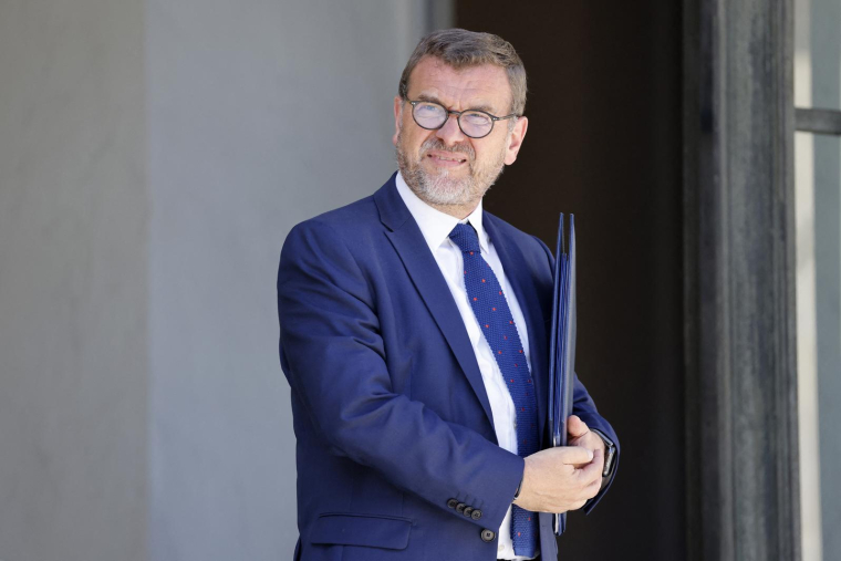 Le ministre délégué au Logement, Olivier Klein ( AFP / LUDOVIC MARIN )