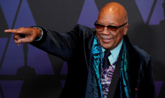 Le trompettiste, compositeur et producteur de musique Quincy Jones