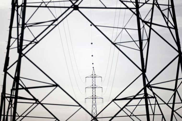 Des pylônes électriques à Bruxelles