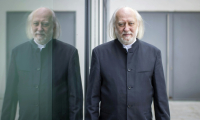 Laszlo Krasznahorkai à Salzburg, en Autriche, le 26 juin 2021 ( APA / Leo NEUMAYR )