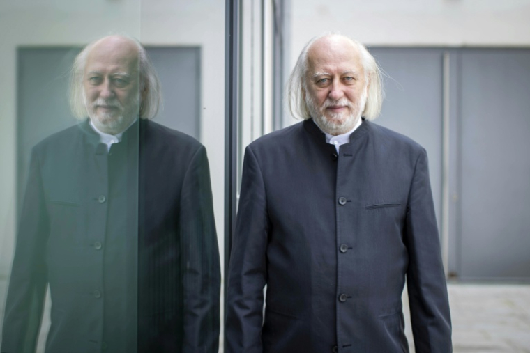Laszlo Krasznahorkai à Salzburg, en Autriche, le 26 juin 2021 ( APA / Leo NEUMAYR )