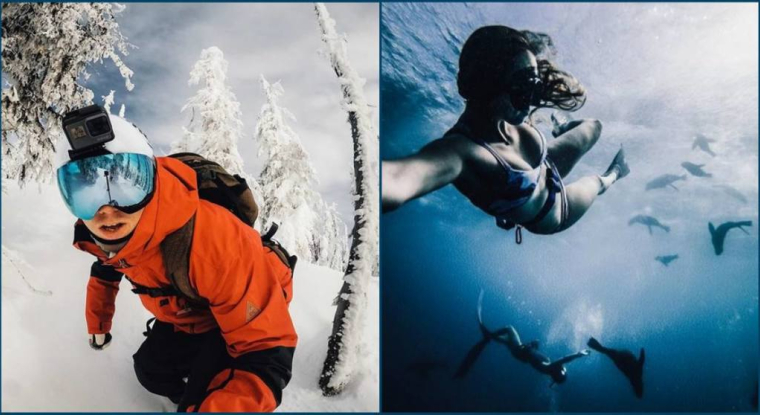 À l'international, la société californienne Gopro, connue pour ses caméras embarquées, a démenti la rumeur selon laquelle elle avait mandaté JPMorgan Chase en vue d’une éventuelle cession. (© Gopro / Instagram)