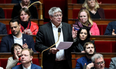 Le député (LFI) Eric Coquerel à l'Assemblée nationale, le 6 février 2024. ( AFP / MIGUEL MEDINA )