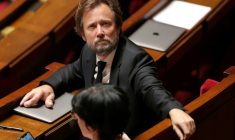 Le président du groupe PS à l'Assemblée, Boris Vallaud, le 25 juin 2025 à l'Assemblée nationale à Paris ( AFP / Thomas SAMSON )