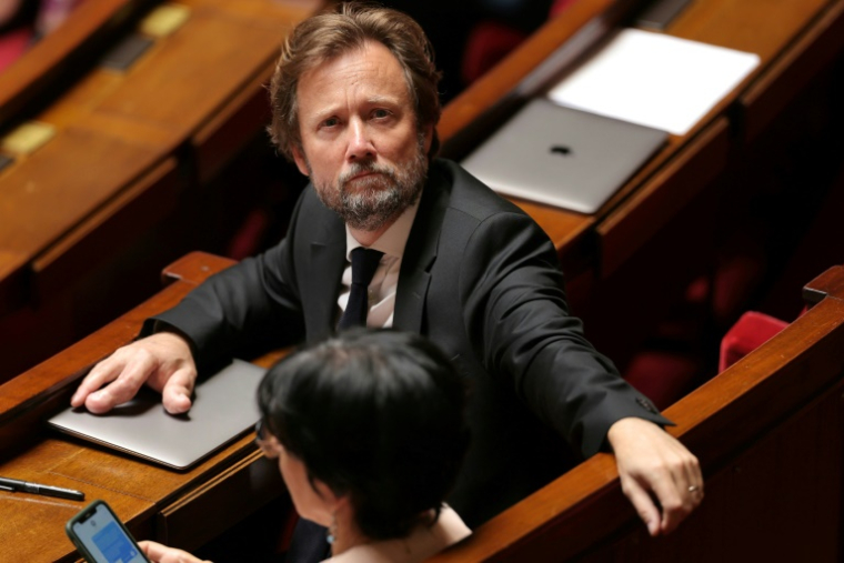 Le président du groupe PS à l'Assemblée, Boris Vallaud, le 25 juin 2025 à l'Assemblée nationale à Paris ( AFP / Thomas SAMSON )