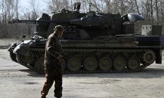 Un soldat ukrainien En Ukraine, le 21 mars 2024. ( AFP / GENYA SAVILOV )