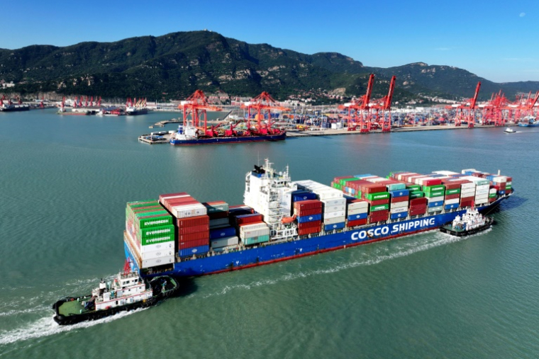 Les exportations chinoises ont bondi en juin, selon des données officielles, dépassant les prévisions des économistes ( AFP / STR )