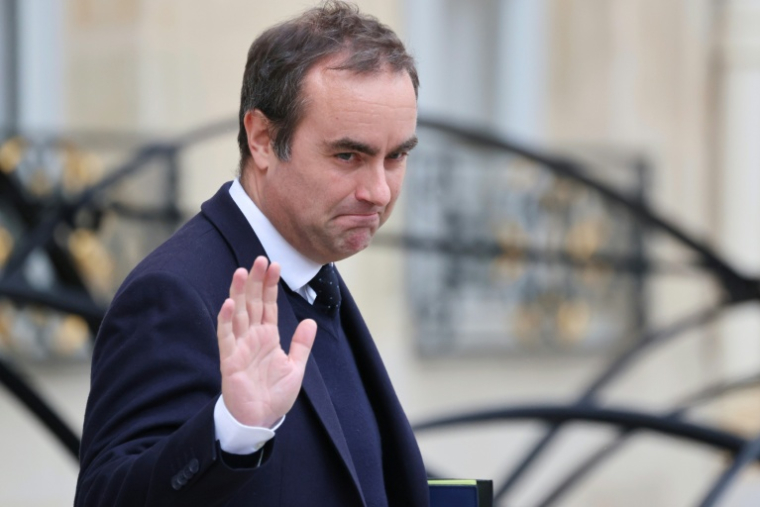 Le Premier ministre Sébastien Lecornu à Paris le 5 jancvier 2026 ( AFP / Ludovic MARIN )