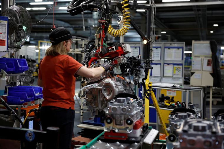 Usine Toyota Motor Manufacturing France (TMMF) à Onnaing près de Valenciennes