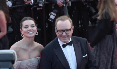 Festival de Cannes: l'acteur américain Kevin Spacey sur le tapis rouge