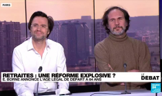 Réforme des retraites : E. Borne annonce un âge légal de départ à la retraite à 64 ans