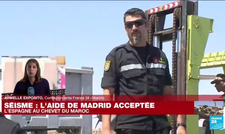 L'Espagne envoie 56 secouristes au Maroc, frappé par un séisme meurtrier