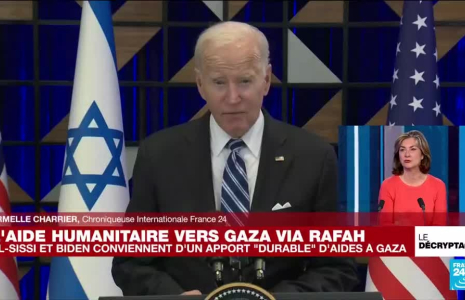 Gaza : Al-Sissi et Biden conviennent d'un apport "durable" d'aides