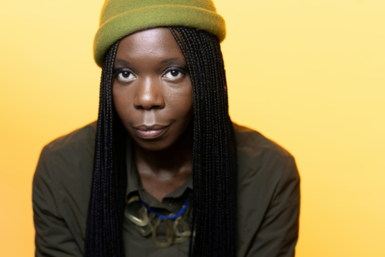 La directrice générale de la Maison des mondes africains MansA, Elisabeth Gomis, le 11 mars 2025, à Paris ( AFP / JOEL SAGET )