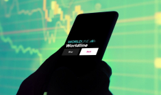 L'action Worldline sur un smartphone (Crédits: Adobe Stock)