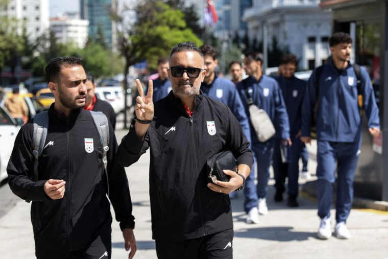 Les joueurs et le personnel iraniens à Ankara pour les procédures de VISA avant la Coupe du monde