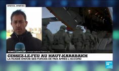 Cessez-le-feu au Haut-Karabakh : la Russie envoie ses forces de paix après l'accord