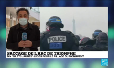 Saccage de l'Arc de Triomphe : dix "gilets jaunes" jugés pour le pillage du monument