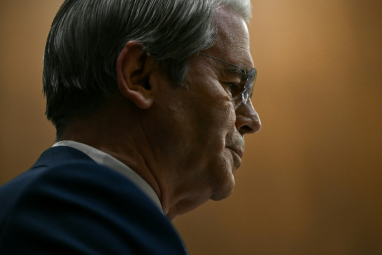 Le ministre américain des Finances, Scott Bessent, à Washington le 3 juin 2026.  ( AFP / Brendan SMIALOWSKI )