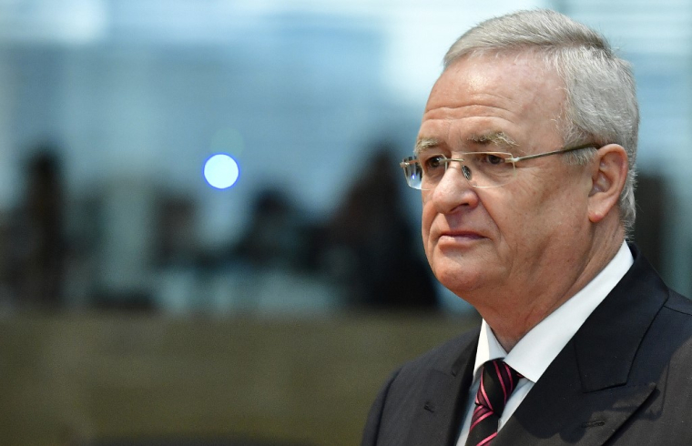 Martin Winterkorn, le 19 janvier 2017, à Berlin ( AFP / JOHN MACDOUGALL )