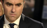 Le Premier ministre démissionnaire Sébastien Lecornu à Paris, le 7 octobre 2025 ( POOL / Ludovic MARIN )