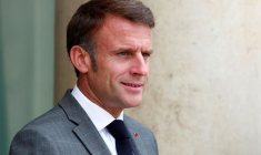 Le président français Emmanuel Macron