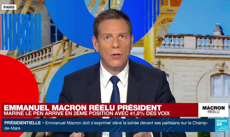 Marine Le Pen battue à l'élection présidentielle avec 41,8 % des voix