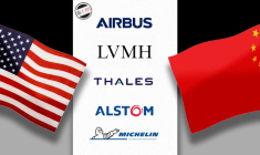 Les valeurs Michelin, Thales, Alstom, Airbus et LVMH conseillées à l'achat par UBS. (© DR)