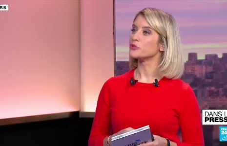 Intervention d'Emmanuel Macron: "Président et en même temps candidat"