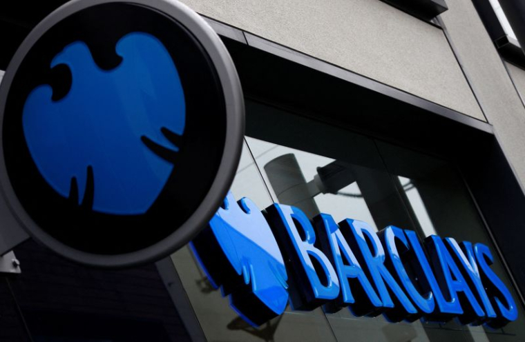 Le logo de la banque Barclays