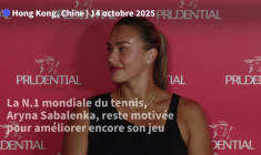 Tennis: Djokovic, "un gars génial" assure Aryna Sabalenka