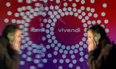 Le logo de Vivendi est visible à Paris