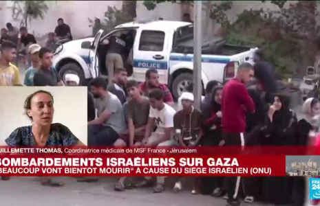 Guerre Hamas-Israël : "il faut arrêter ces bombardements sur la bande de Gaza"