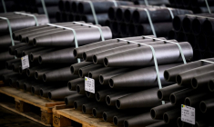 Des obus de 155 mm. (illustration) ( AFP / LIONEL BONAVENTURE )