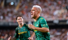 Pablo Garcia en larmes au moment de quitter le Real Betis