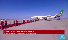 Replay -  Arrivée du souverain pontife à Bagdad
