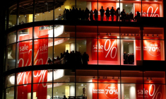 Un centre commercial à Francfort