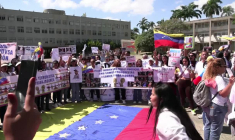 Des manifestants à Caracas revendiquent une amnistie totale au Venezuela