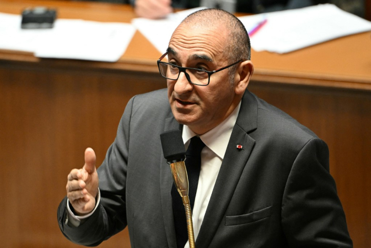 Laurent Nunez à Paris, le 3 décembre 2025. ( AFP / BERTRAND GUAY )