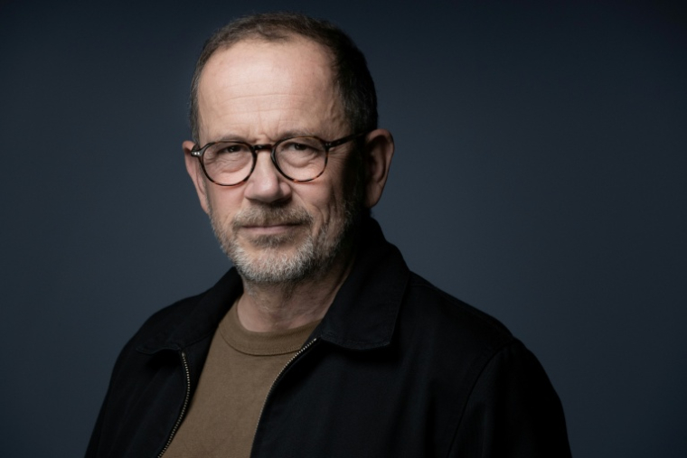 Le journaliste Thomas Legrand, à Paris, le 22 juin 2022 ( AFP / JOEL SAGET )