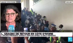 Laurent Gbagbo "heureux retrouver la Côte d'Ivoire et l'Afrique" après dix ans d'absence