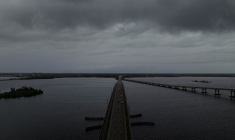 L'ouragan Milton approche de Fort Myers, en Floride