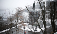 Kiev, le 25 février 2026. ( AFP / HENRY NICHOLLS )