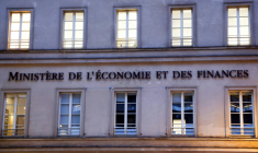 Bâtiment du ministère de l'Economie et des Finances (Bercy), Paris, le 9 janvier 2025 ( AFP / Ludovic MARIN )