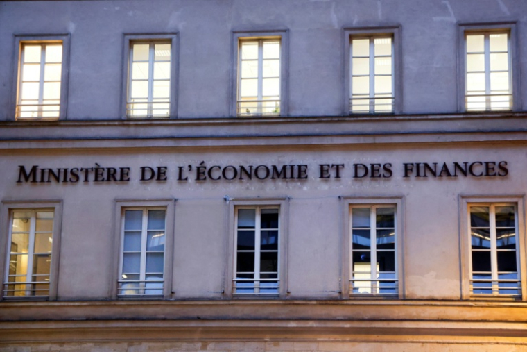 Bâtiment du ministère de l'Economie et des Finances (Bercy), Paris, le 9 janvier 2025 ( AFP / Ludovic MARIN )