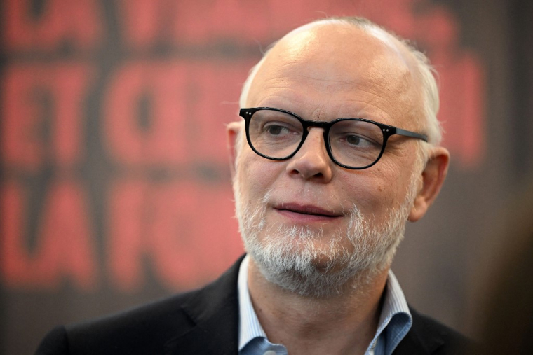 Édouard Philippe à Paris, le 26 février 2023. ( AFP / EMMANUEL DUNAND )